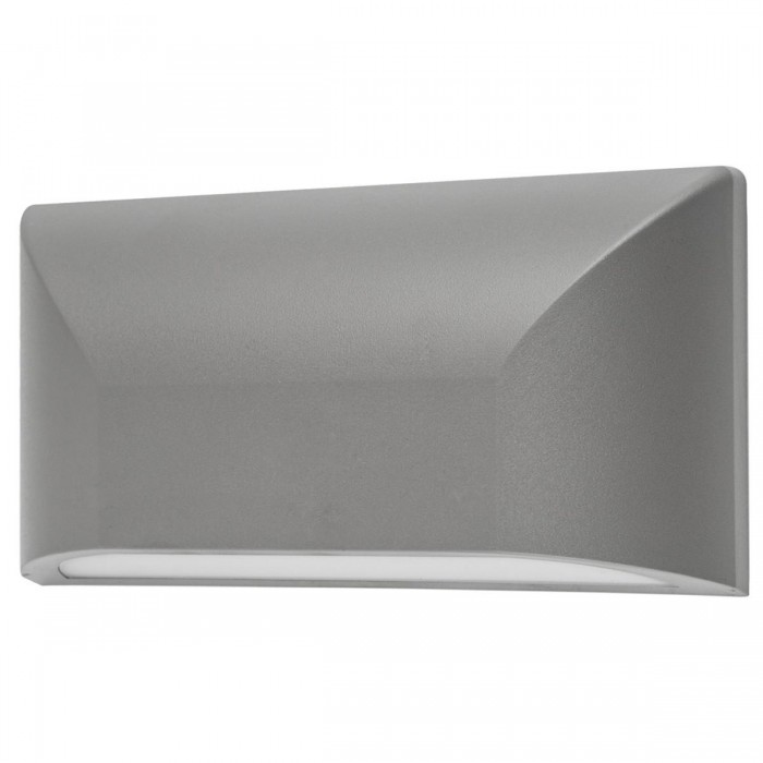 VK/02027/G/D -<p>Φωτιστικό Led τοίχου, 220-240V, 5W, 6000K, 603lm, CRI>80, IP65, 22x11.3x5.1, γκρι</p> VK/02027/G/D -<p>Φωτιστικό Led τοίχου, 220-240V, 5W, 6000K, 603lm, CRI>80, IP65, 22x11.3x5.1, γκρι</p>