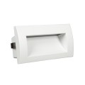 VK/04139/W/W -<p>Φωτιστικό Led τοίχου, 220-240V, 4W, 3000K, 356lm, CRI>80, IP54, 14x7.1cm, λευκό </p>