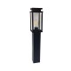 VK/03066/80/B - Φωτιστικό φανάρι δαπέδου, 240V, Ε27, Max 20W (LED), IP33, 12.7x12.7x80cm, μαύρο VK/03066/80/B - Φωτιστικό φανάρι δαπέδου, 240V, Ε27, Max 20W (LED), IP33, 12.7x12.7x80cm, μαύρο