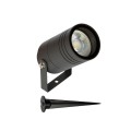 VK/02130/AN - Φωτιστικό κήπου, 240V, GU10/PAR16, max 12W (LED), IP54, ø6x14.5cm, ανθρακί