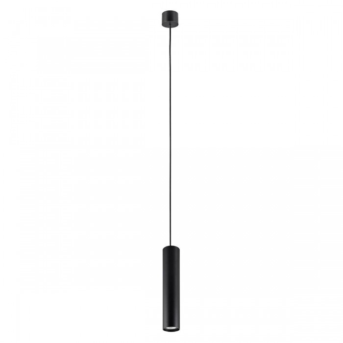 VK/03087/PE/30/B - Φωτιστικό κρεμαστό, μαύρο. GU10. Max. 12W. (LED). IP20