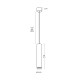 VK/03087/PE/30/B - Φωτιστικό κρεμαστό, μαύρο. GU10. Max. 12W. (LED). IP20