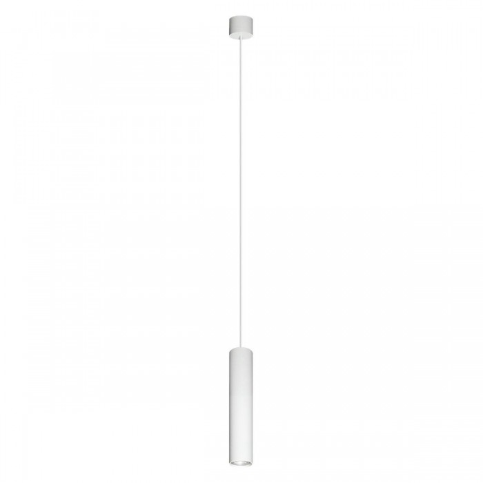 VK/03087/PE/30/W - Φωτιστικό κρεμαστό, λευκό. GU10. Max. 12W. (LED). IP20