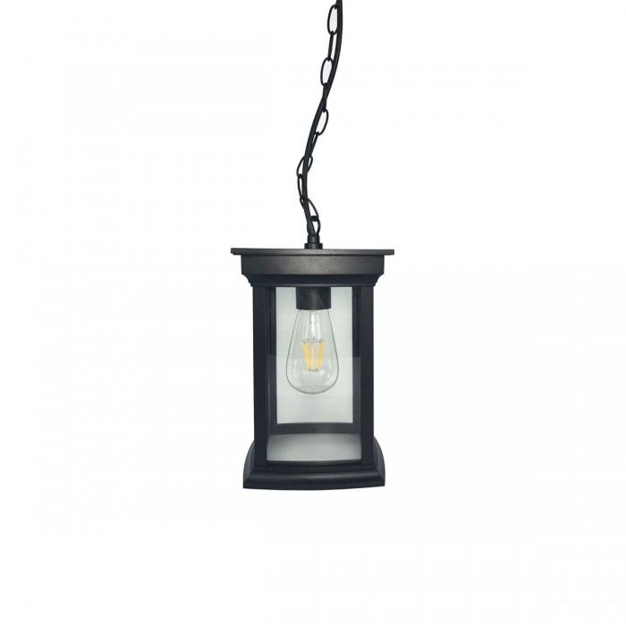 VK/03067/PE/B - Φωτιστικό φανάρι κρεμαστό, 240V, Ε27, Max 20W (LED), IP23, 18.4x18.4x62.5cm, μαύρο VK/03067/PE/B - Φωτιστικό φανάρι κρεμαστό, 240V, Ε27, Max 20W (LED), IP23, 18.4x18.4x62.5cm, μαύρο