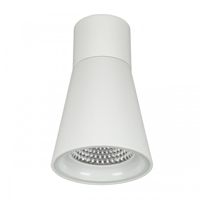VK/02077/W/W - Φωτιστικό Led οροφής, 100-240V, 9W, 3000K, 588lm, 55°, CRI>83, IP65, ø13x20.75cm, λευκό VK/02077/W/W - Φωτιστικό Led οροφής, 100-240V, 9W, 3000K, 588lm, 55°, CRI>83, IP65, ø13x20.75cm, λευκό