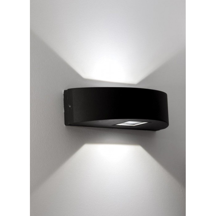 VK/02041/AN/W - Φωτιστικό Led τοίχου, 230V, 6W, 3000K, 254lm, CRI>80, IP54, 22.2x6.2x9.2cm, ανθρακί VK/02041/AN/W - Φωτιστικό Led τοίχου, 230V, 6W, 3000K, 254lm, CRI>80, IP54, 22.2x6.2x9.2cm, ανθρακί