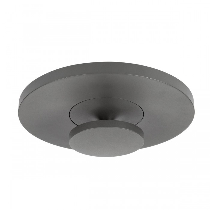 VK/02078/G/W - Φωτιστικό Led οροφής, 200-240V, 18W, 3000K, 927lm, 160°, CRI>81, IP54, ø38x9.8cm, γκρι VK/02078/G/W - Φωτιστικό Led οροφής, 200-240V, 18W, 3000K, 927lm, 160°, CRI>81, IP54, ø38x9.8cm, γκρι