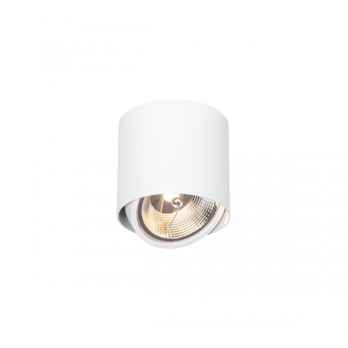 VK/03309/CE/W - Φωτιστικό οροφής. GU10/R111, Max. 20W (LED), IP20, ø13.2x12cm, κινητό, λευκό VK/03309/CE/W - Φωτιστικό οροφής. GU10/R111, Max. 20W (LED), IP20, ø13.2x12cm, κινητό, λευκό