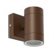 VK/01056/BR - Φωτιστικό τοίχου, 240V, GU10/PAR16, Max 12W (LED), IP54, ø6.5x11.8x11.5cm, καφέ σκουριάς VK/01056/BR - Φωτιστικό τοίχου, 240V, GU10/PAR16, Max 12W (LED), IP54, ø6.5x11.8x11.5cm, καφέ σκουριάς
