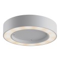 VK/02079/W/W - Φωτιστικό Led οροφής, 200-240V, 18W, 3000K, 591lm, 108°, CRI>85, IP54, ø25.3x6cm, λευκό