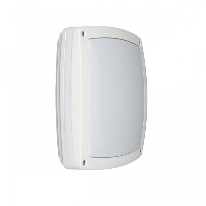 VK/01078/W - Φωτιστικό οροφής τετράγωνο, 240V, Ε27, Max 20W (LED), IP54, 30x30x10cm, λευκό VK/01078/W - Φωτιστικό οροφής τετράγωνο, 240V, Ε27, Max 20W (LED), IP54, 30x30x10cm, λευκό