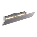 VK/02080/G/W - Φωτιστικό Led τοίχου, 100-240V, 20W, 3000K, 396lm, CRI>84, IP54, 50x10x13.8cm, γκρι
