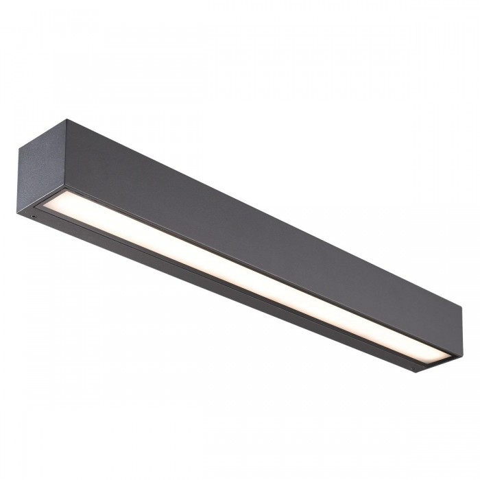 VK/02082/AN/W -<p>Φωτιστικό Led τοίχου, 220-240V, 15W, 3000K, 1263lm, CRI>84, IP65, 50x6x6cm, ανθρακί</p> VK/02082/AN/W -<p>Φωτιστικό Led τοίχου, 220-240V, 15W, 3000K, 1263lm, CRI>84, IP65, 50x6x6cm, ανθρακί</p>