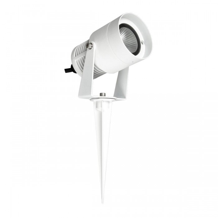 VK/02042/W/C - Φωτιστικό Led κήπου, 220-240V, 7W, 4000K, 585lm, 25°, CRI>80, IP65, ø7.1x11x30.8cm, κινητό, λευκό VK/02042/W/C - Φωτιστικό Led κήπου, 220-240V, 7W, 4000K, 585lm, 25°, CRI>80, IP65, ø7.1x11x30.8cm, κινητό, λευκό