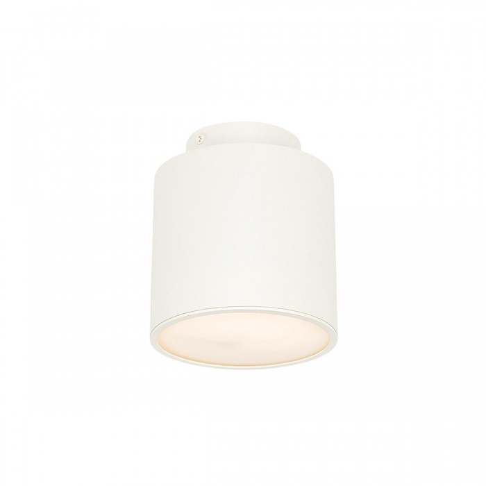 VK/03352/CE/W - Λευκό. E27. Max. 20W. (LED). ø13x15cm. AC220-240V. Οροφής. -20°C → 40°C. Σίδερο + αλουμίνιο + ακρυλικό. IP20