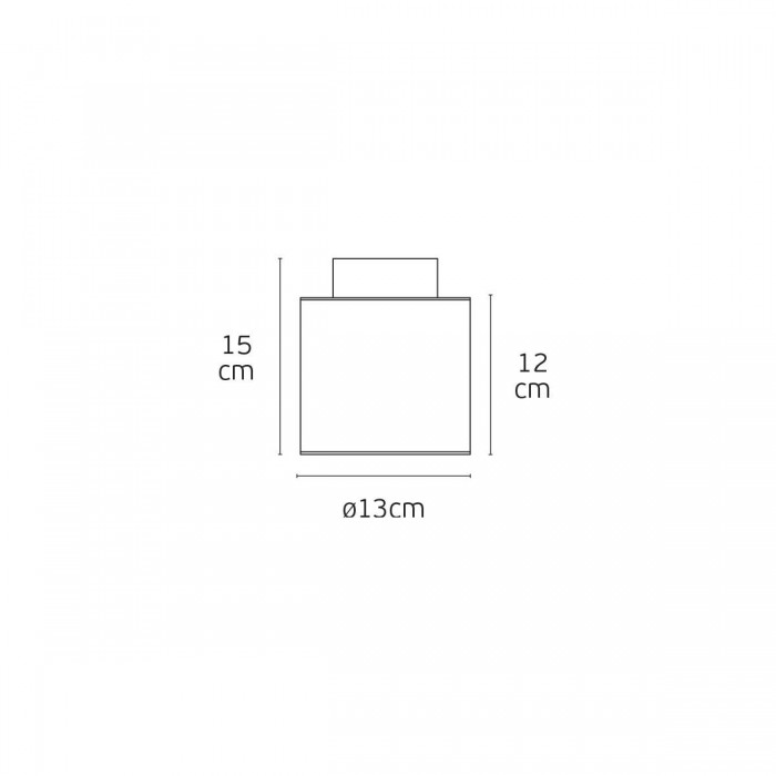 VK/03352/CE/B - Μαύρο. E27. Max. 20W. (LED). ø13x15cm. AC220-240V. Οροφής. -20°C → 40°C. Σίδερο + αλουμίνιο + ακρυλικό. IP20 VK/03352/CE/B - Μαύρο. E27. Max. 20W. (LED). ø13x15cm. AC220-240V. Οροφής. -20°C → 40°C. Σίδερο + αλουμίνιο + ακρυλικό. IP20