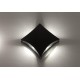 VK/02043/AN/W - Φωτιστικό Led τοίχου, 220-240V, 4W, 3000K, 478lm, 4x29°, CRI>80, IP54, 20.5x20.5x7.5cm, ανθρακί VK/02043/AN/W - Φωτιστικό Led τοίχου, 220-240V, 4W, 3000K, 478lm, 4x29°, CRI>80, IP54, 20.5x20.5x7.5cm, ανθρακί