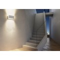 VK/02085/W/W - Φωτιστικό Led τοίχου, Up/down, 200-240V, 15W, 3000K, 690lm, CRI>83, IP54, 27x15.4x10.9cm, λευκό