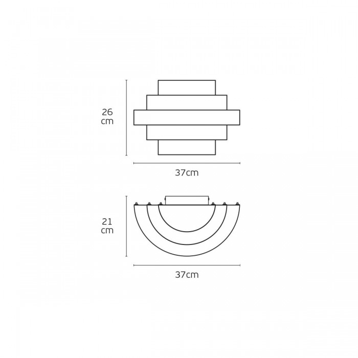 VK/04688/WA/D/BG/W - Μπεζ. 3000K. 11W. 1.200lm. AC220-240V. 180°. LED SMD. Φωτιστικό τοίχου. -20°C → 40°C. 30.000hrs. Dim yes, 3-step. CRI>80. Σίδερο. IP20 VK/04688/WA/D/BG/W - Μπεζ. 3000K. 11W. 1.200lm. AC220-240V. 180°. LED SMD. Φωτιστικό τοίχου. -20°C → 40°C. 30.000hrs. Dim yes, 3-step. CRI>80. Σίδερο. IP20