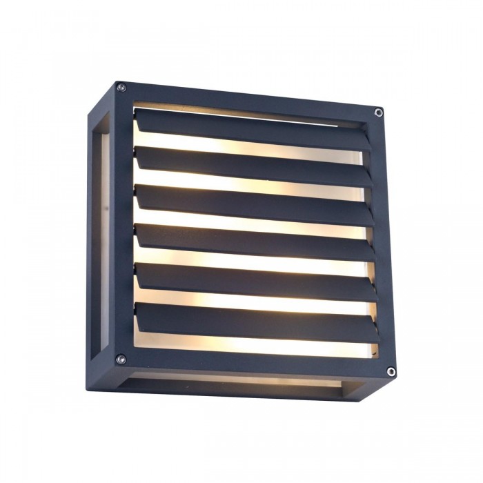 VK/01083/AN - Φωτιστικό τοίχου, 240V, 2xΕ27/A60, Max2x20W, IP54, 25x25x10.4cm, ανθρακί VK/01083/AN - Φωτιστικό τοίχου, 240V, 2xΕ27/A60, Max2x20W, IP54, 25x25x10.4cm, ανθρακί