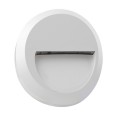 VK/02023/W/W - Φωτιστικό Led τοίχου στρογγυλό, 220-240V, 2W, 3000K, 160lm, CRI>80, IP65, ø15x2.7cm, λευκό 
