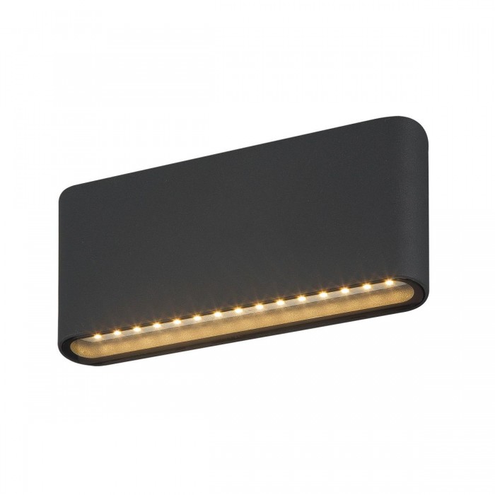 VK/02048/AN/W -<p>Φωτιστικό Led τοίχου, Up/down, 220-240V, 6W, 3000K, 1.095lm, CRI>80, IP54, 17.5x9.2x3.1cm, ανθρακί</p> VK/02048/AN/W -<p>Φωτιστικό Led τοίχου, Up/down, 220-240V, 6W, 3000K, 1.095lm, CRI>80, IP54, 17.5x9.2x3.1cm, ανθρακί</p>