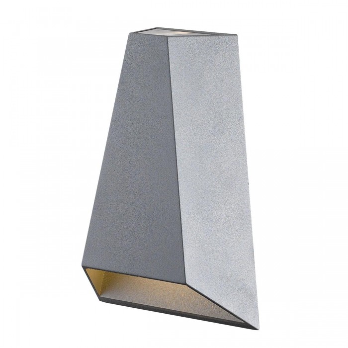 VK/02089/G/W - Φωτιστικό Led τοίχου, Up/down, 100-240V, 8W, 3000K, 187lm, CRI>80, IP54, 10.9x17.3x6.3cm, γκρι VK/02089/G/W - Φωτιστικό Led τοίχου, Up/down, 100-240V, 8W, 3000K, 187lm, CRI>80, IP54, 10.9x17.3x6.3cm, γκρι