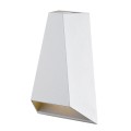 VK/02089/W/W - Φωτιστικό Led τοίχου, Up/down, 100-240V, 8W, 3000K, 187lm, CRI>80, IP54, 10.9x17.3x6.3cm, λευκό