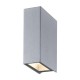 VK/02091/G/W -<p>Φωτιστικό Led τοίχου, Up/down, 100-240V, 8W, 3000K, 346lm, CRI>83, IP54, 4.3x12.5x9cm, γκρι</p> VK/02091/G/W -<p>Φωτιστικό Led τοίχου, Up/down, 100-240V, 8W, 3000K, 346lm, CRI>83, IP54, 4.3x12.5x9cm, γκρι</p>
