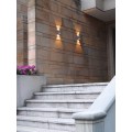 VK/02091/G/W - Φωτιστικό Led τοίχου, Up/down, 100-240V, 8W, 3000K, 346lm, CRI>83, IP54, 4.3x12.5x9cm, γκρι