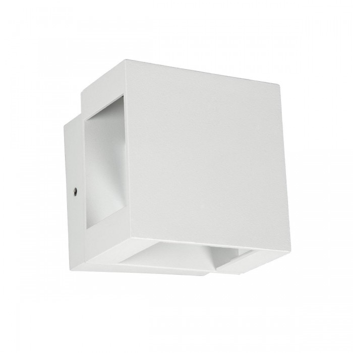 VK/02050/W/W -<p>Φωτιστικό Led τοίχου, 220-240V, 11W, 3000K, 398lm, 4x90°, CRI>80, IP54, 10x10x9.4cm, λευκό</p> VK/02050/W/W -<p>Φωτιστικό Led τοίχου, 220-240V, 11W, 3000K, 398lm, 4x90°, CRI>80, IP54, 10x10x9.4cm, λευκό</p>