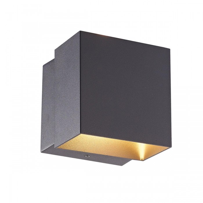 VK/02051/AN/W -<p>Φωτιστικό Led τοίχου, Up/down, 220-240V, 6W, 3000K, 366lm, CRI>80, IP54, 10x10x9.4cm, ανθρακί</p> VK/02051/AN/W -<p>Φωτιστικό Led τοίχου, Up/down, 220-240V, 6W, 3000K, 366lm, CRI>80, IP54, 10x10x9.4cm, ανθρακί</p>