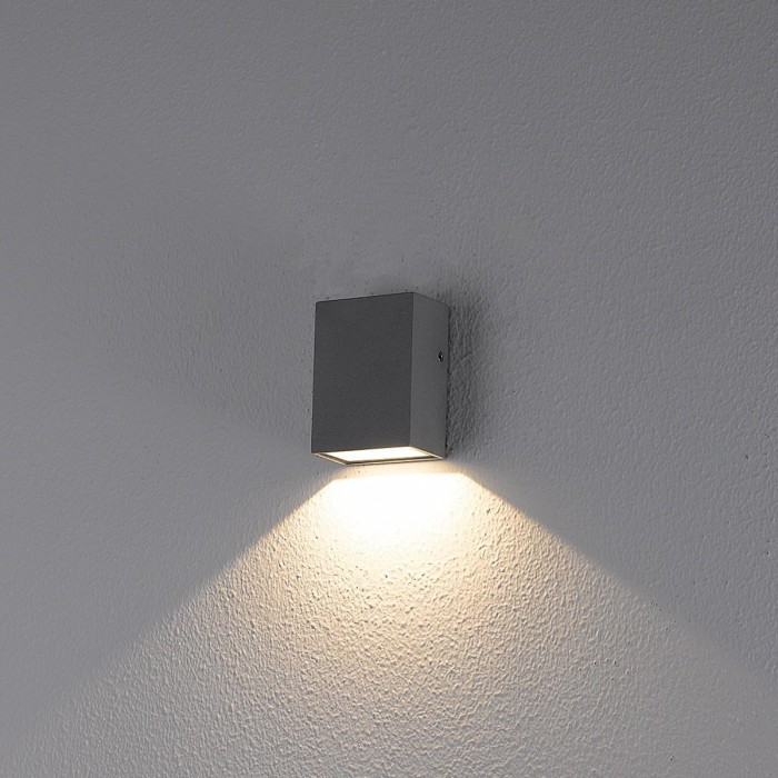 VK/02092/AN/W -<p>Φωτιστικό Led τοίχου, 100-240V, 3W, 3000K, 85lm, CRI>83, IP54, 6.5x8.8x4cm, ανθρακί</p> VK/02092/AN/W -<p>Φωτιστικό Led τοίχου, 100-240V, 3W, 3000K, 85lm, CRI>83, IP54, 6.5x8.8x4cm, ανθρακί</p>