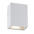 VK/02092/W/W - Φωτιστικό Led τοίχου, 100-240V, 3W, 3000K, 85lm, CRI>83, IP54, 6.5x8.8x4cm, λευκό