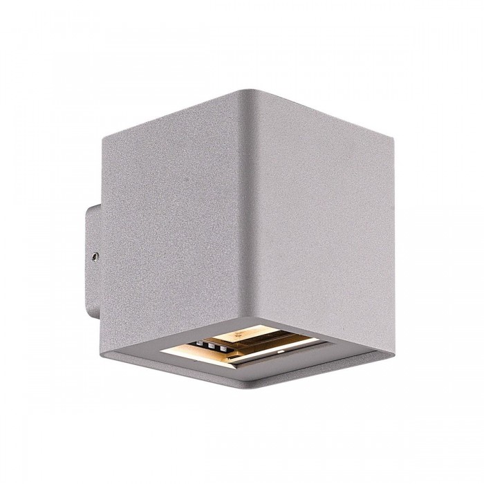 VK/02093/G/W -<p>Φωτιστικό Led τοίχου, Up/down, 100-240V, 14W, 3000K, 1.510lm, 0-130°, CRI>82, IP54, 10x10.5x11.9cm, γκρι</p> VK/02093/G/W -<p>Φωτιστικό Led τοίχου, Up/down, 100-240V, 14W, 3000K, 1.510lm, 0-130°, CRI>82, IP54, 10x10.5x11.9cm, γκρι</p>
