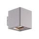 VK/02093/G/W -<p>Φωτιστικό Led τοίχου, Up/down, 100-240V, 14W, 3000K, 1.510lm, 0-130°, CRI>82, IP54, 10x10.5x11.9cm, γκρι</p> VK/02093/G/W -<p>Φωτιστικό Led τοίχου, Up/down, 100-240V, 14W, 3000K, 1.510lm, 0-130°, CRI>82, IP54, 10x10.5x11.9cm, γκρι</p>