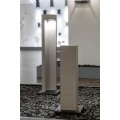 VK/02131/G/W/70 - TERRA Φωτιστικό Led δαπέδου, 220-240V, 9W, 3000K, 513lm, CRI>80, 18x18x74cm, γκρι, IP65