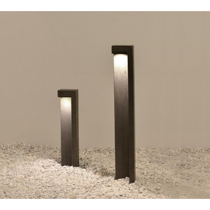 VK/02131/G/W/70 - TERRA Φωτιστικό Led δαπέδου, 220-240V, 9W, 3000K, 513lm, CRI>80, 18x18x74cm, γκρι, IP65 VK/02131/G/W/70 - TERRA Φωτιστικό Led δαπέδου, 220-240V, 9W, 3000K, 513lm, CRI>80, 18x18x74cm, γκρι, IP65