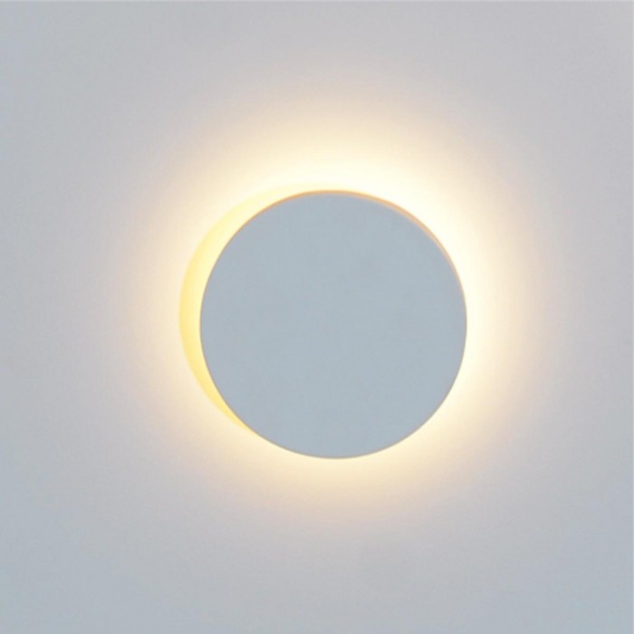 VK/02053/W/W -<p>Φωτιστικό Led τοίχου, 220-240V, 9W, 3000K, 891lm, CRI>80, IP54, ø15.1x5.1cm, λευκό</p> VK/02053/W/W -<p>Φωτιστικό Led τοίχου, 220-240V, 9W, 3000K, 891lm, CRI>80, IP54, ø15.1x5.1cm, λευκό</p>