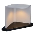 VK/02132/G/W/45 - TERRA Φωτιστικό Led δαπέδου, 220-240V, 6.5W, 3000K, 450lm, CRI>80, 55x55x49cm, γκρι, IP65