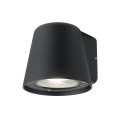  VK/01095/B - Φωτιστικό τοίχου, 220-240V, GU10/PAR16, Max. 12W (LED), IP54, ø10x9x11cm, μαύρο