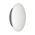 VK/02095/W/W - Φωτιστικό Led τοίχου, 100-240V, 8.6W, 3000K, 410lm (light source 1221lm), CRI>80, IP54, ø21x7cm, λευκό