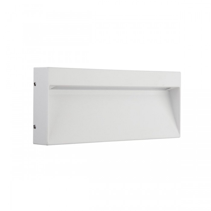 VK/02058/W/W -<p>Φωτιστικό Led τοίχου, 220-240V, 6W, 3000K, 615lm, 115°, CRI>80, IP54, 20x9x3cm, λευκό</p> VK/02058/W/W -<p>Φωτιστικό Led τοίχου, 220-240V, 6W, 3000K, 615lm, 115°, CRI>80, IP54, 20x9x3cm, λευκό</p>