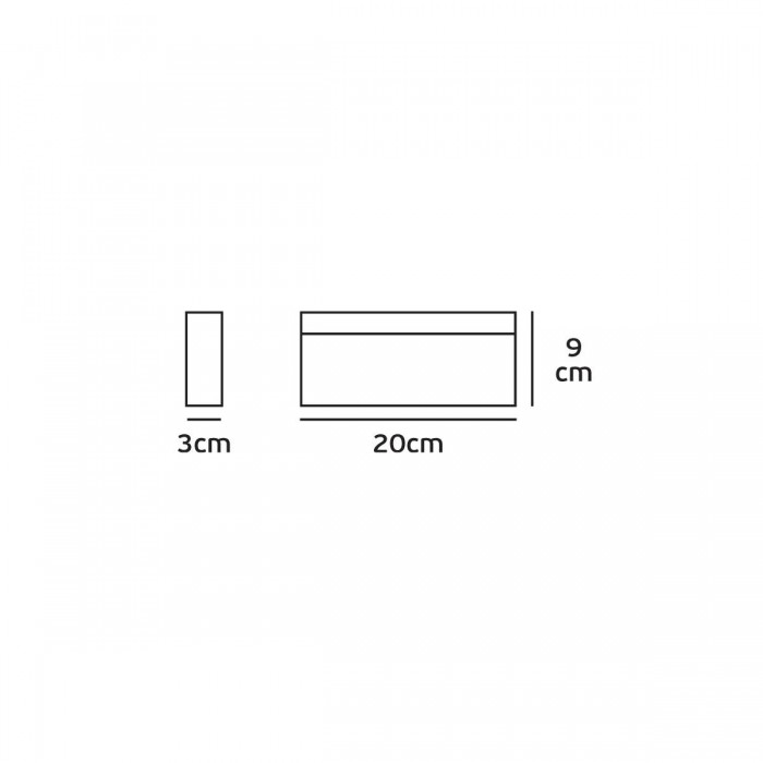 VK/02058/W/W -<p>Φωτιστικό Led τοίχου, 220-240V, 6W, 3000K, 615lm, 115°, CRI>80, IP54, 20x9x3cm, λευκό</p> VK/02058/W/W -<p>Φωτιστικό Led τοίχου, 220-240V, 6W, 3000K, 615lm, 115°, CRI>80, IP54, 20x9x3cm, λευκό</p>