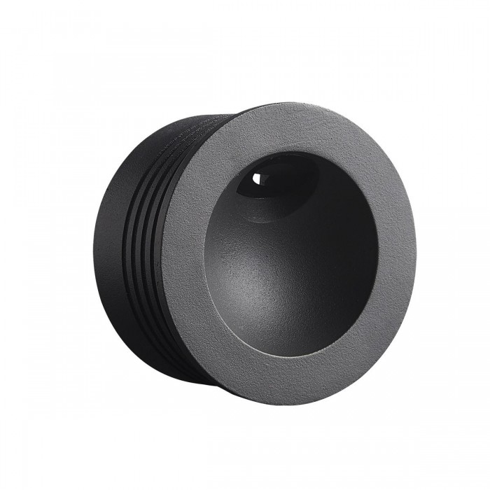 VK/02147/B/W -<p>Φωτιστικό Led τοίχου, 220-240V, 2W, 3000K, 175lm, CRI>80, IP65, ø8x3.8cm, μαύρο</p> VK/02147/B/W -<p>Φωτιστικό Led τοίχου, 220-240V, 2W, 3000K, 175lm, CRI>80, IP65, ø8x3.8cm, μαύρο</p>