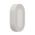 VK/02060/W/W - Φωτιστικό Led εξωτερικού χώρου, οβάλ, Led, IP54, 10W, 3000K, λευκό 