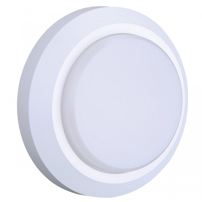 VK/02026/W/W -<p>Φωτιστικό Led τοίχου, 220-240V, 3W, 3000K, 392lm, 120°, CRI>80, IP65, ø15x2.7cm, λευκό</p> VK/02026/W/W -<p>Φωτιστικό Led τοίχου, 220-240V, 3W, 3000K, 392lm, 120°, CRI>80, IP65, ø15x2.7cm, λευκό</p>
