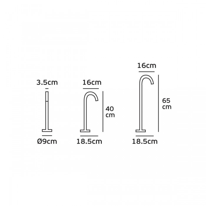 VK/02100/AN/65/W -<p>Φωτιστικό Led δαπέδου, 100-240V, 4W, 3000K, 317lm, 70°, CRI>84, IP65, ø9x18.5x65cm, ανθρακί</p> VK/02100/AN/65/W -<p>Φωτιστικό Led δαπέδου, 100-240V, 4W, 3000K, 317lm, 70°, CRI>84, IP65, ø9x18.5x65cm, ανθρακί</p>