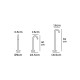 VK/02100/AN/65/W -<p>Φωτιστικό Led δαπέδου, 100-240V, 4W, 3000K, 317lm, 70°, CRI>84, IP65, ø9x18.5x65cm, ανθρακί</p> VK/02100/AN/65/W -<p>Φωτιστικό Led δαπέδου, 100-240V, 4W, 3000K, 317lm, 70°, CRI>84, IP65, ø9x18.5x65cm, ανθρακί</p>