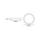 VK/02062/G/C - Φωτιστικό Led οροφής, 230V, 15W, 4000K, 1.650lm, 120°, CRI>80, IP65, ø26x4.4cm, γκρι VK/02062/G/C - Φωτιστικό Led οροφής, 230V, 15W, 4000K, 1.650lm, 120°, CRI>80, IP65, ø26x4.4cm, γκρι